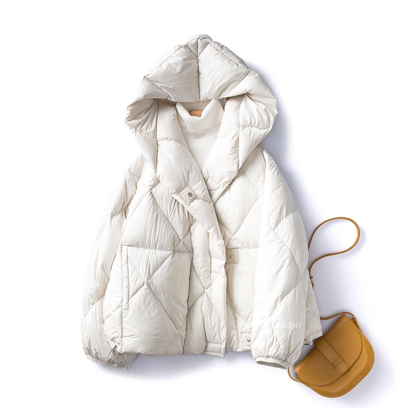 Jaqueta Puffer Diamond Coat Outwear