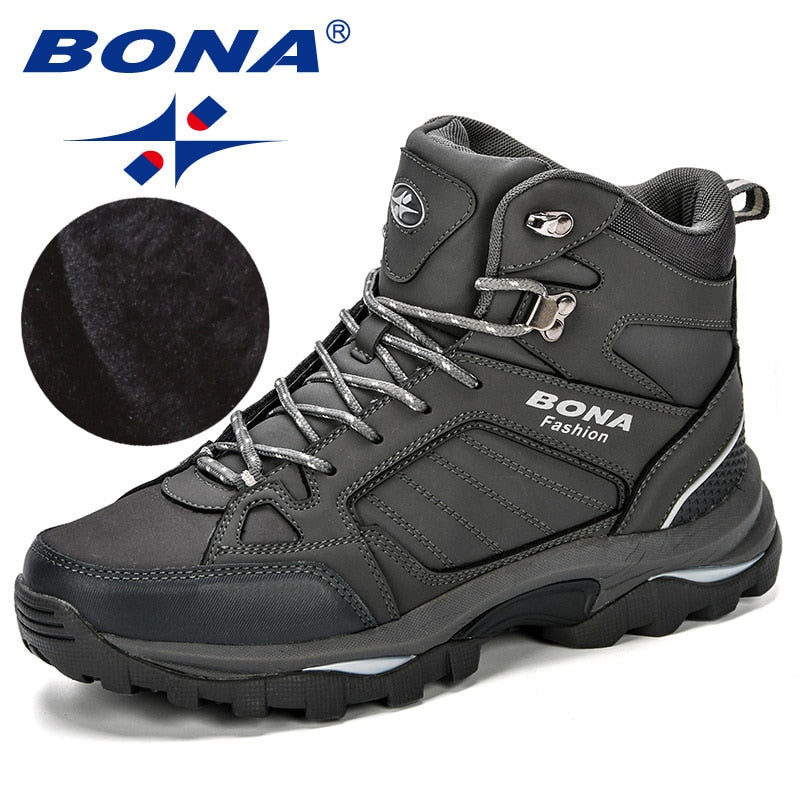 Bota de Couro para Inverno Extremo